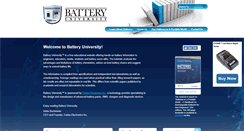 Desktop Screenshot of batteryuniversity.com