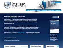 Tablet Screenshot of batteryuniversity.com