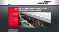 Desktop Screenshot of batteryuniversity.eu